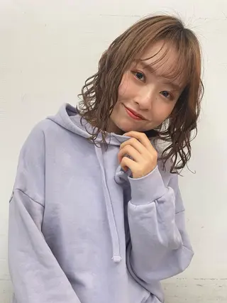 ミディアム 岬 弘人のヘアスタイル