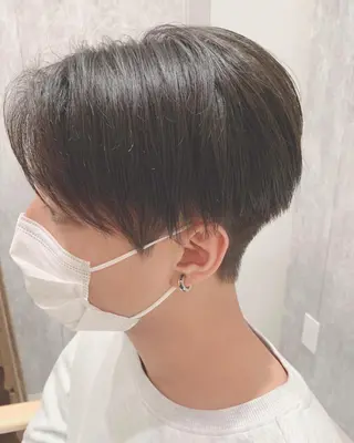 ショート カラー メンズ 🌿ヤマグチ ユウキ🌿のヘアスタイル