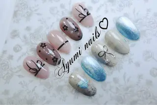 ネイル YUMI ニュアンスnailsのネイルデザイン