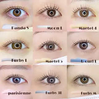 マツエク・マツパ ar...beauty salon所属・藤原 茜のマツエク・マツパデザイン