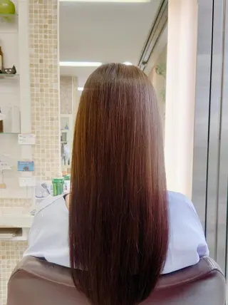 ロング 山田 賢二のヘアスタイル