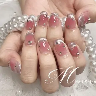 ネイル ⛄️ワンホンネイル 半額中🩵ナのネイルデザイン