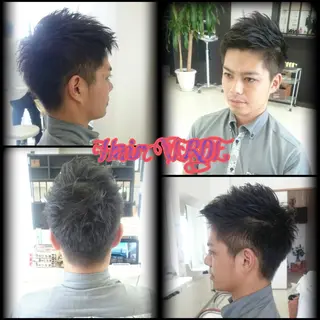 ショート メンズ Hair VERDEのヘアスタイル