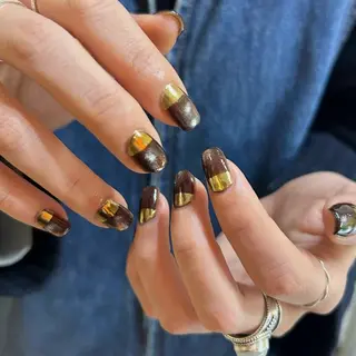 ネイル PU＋ON. nail works所属・Jr.nailist ayaのネイルデザイン