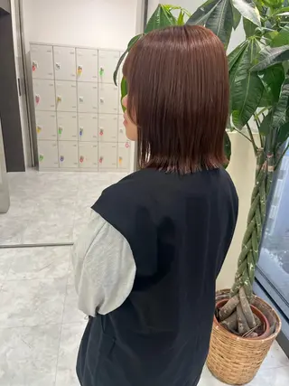 ミディアム パーマ ブリーチボブNo.1 🥇/KOHEIのヘアスタイル