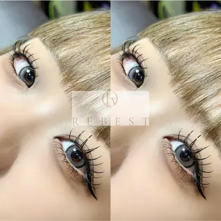 マツエク・マツパ yuuka REBEST心斎橋のマツエク・マツパデザイン