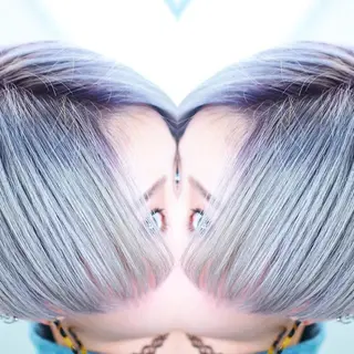 ショート カラー ヘアアレンジ 及川シゲル 髪質改善講師のヘアスタイル