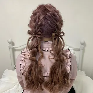 ロング girly hair 💗SHINO💗のヘアスタイル