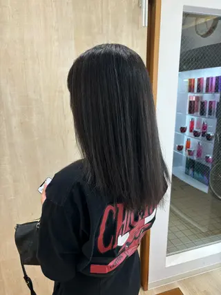 セミロング 『大西 陸』 透明感color🔆のヘアスタイル