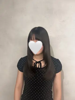ロング 大村 咲羅のヘアスタイル