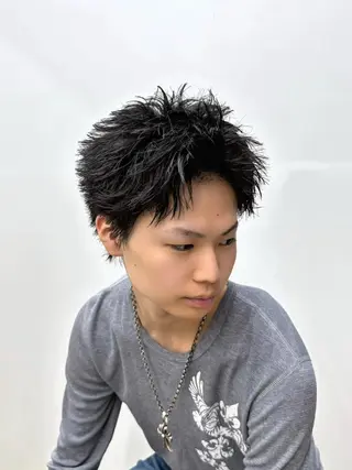 ショート メンズ headstock所属・伊藤 慎之助のヘアスタイル