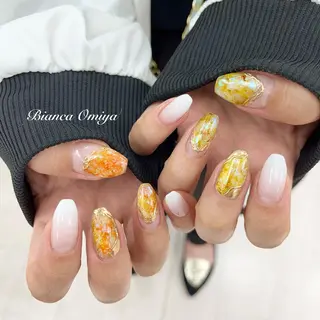 ネイル ビアンカ大宮 店長 モリサワレイラのネイルデザイン