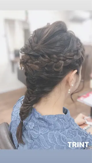 ヘアアレンジ 梅澤 由衣のヘアスタイル