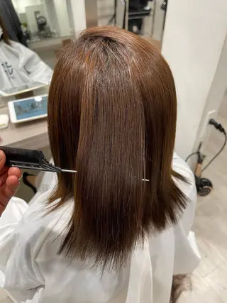 ミディアム カラー 【似合わせ美容師】 しゅんのヘアスタイル