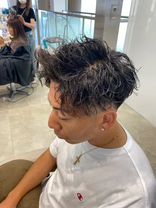 ショート パーマ メンズ 湘南/メンズパーマ/ 支持率No.1ユチカのヘアスタイル