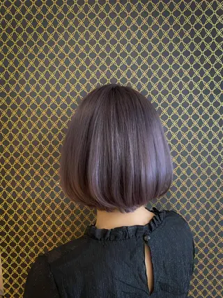 ショート カラー 髪質改善カラー🫧 舘田千乃のヘアスタイル