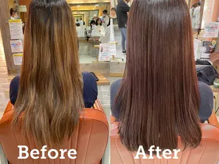 ミディアム カラー ヘアアレンジ 増子 幹樹のヘアスタイル