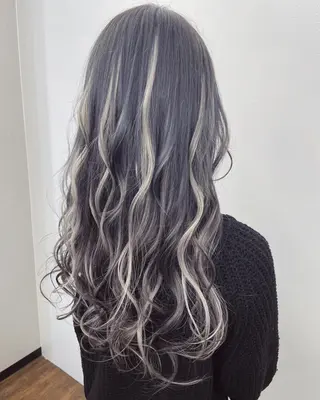 ロング カラー シシド ユウスケ Aceのヘアスタイル