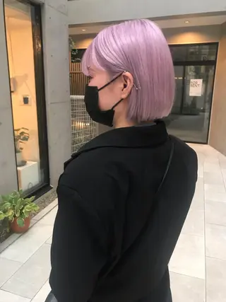 ショート カラー 🧸ミルクティー🧸 kousei🧸のヘアスタイル