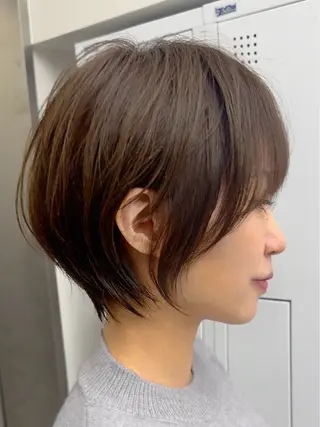 ショート 名古屋／似合わせ カット／カラー🫧のヘアスタイル