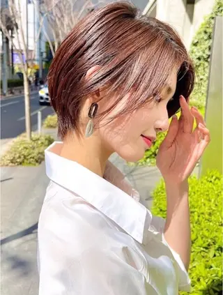 ショート カラー 👑 Saho👑のヘアスタイル