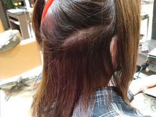 ミディアム RI YUのヘアスタイル