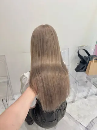 ロング カラー 透明感ヘア/ベージュ 🩶shiho🩶のヘアスタイル