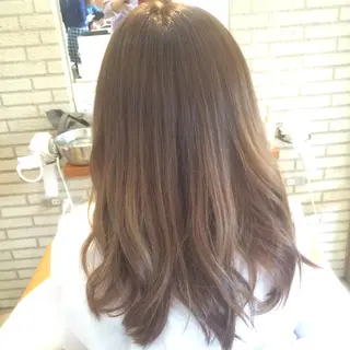 セミロング カラー ere hair salonのヘアスタイル