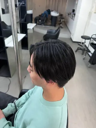 メンズ 渋谷／メンズブリーチ メンズカラー／はるとのヘアスタイル