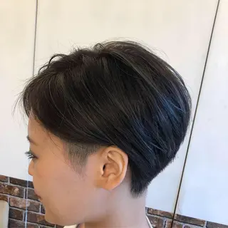 ショート カラー 🟦西荻窪メンズ特化 美容師🟦Yu-Jiのヘアスタイル