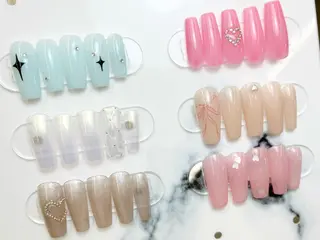 ネイル アカデミーサロン CALM　須藤のネイルデザイン