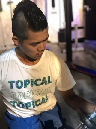 ショート 田中 就のヘアスタイル