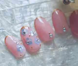 ネイル 自爪育成ネイルサロン ココリュバンのネイルデザイン