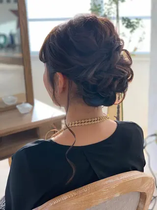 セミロング BRAIDS💎愛子 大人ハイライト💎のヘアスタイル