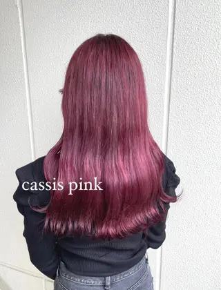 ロング カラー ツヤ髪/韓国ヘア 💎Nokaのヘアスタイル