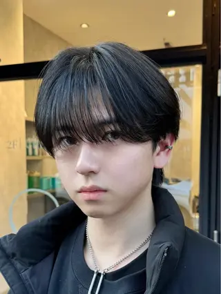 メンズ 🚨メンズ曲がる 縮毛矯正りおん🚨のヘアスタイル