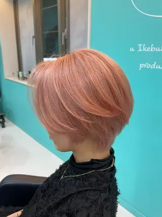 ショート mana/髪質改善/ ヘアセット/パーマのヘアスタイル