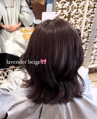 ミディアム 🩶韓国ヘア/心斎橋 rico🩶のヘアスタイル