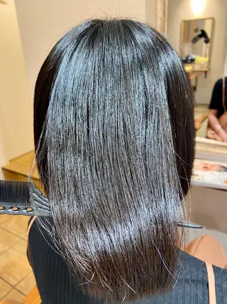 ミディアム ayumi🦖/ ブリーチカラーのヘアスタイル