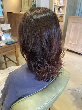ミディアム Kahuli hair Ulu所属・Ulu RITSUのヘアスタイル