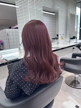 カラー 暖色ヘア🎀🍒 Manami🤍のヘアスタイル
