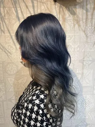 セミロング カラー THE2ND 大竹 瞳のヘアスタイル