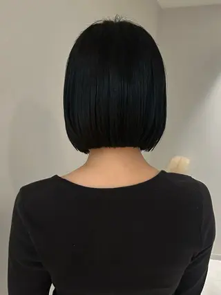 ミディアム 柔らかい縮毛矯正/ ボブ/北林のヘアスタイル