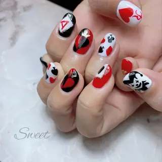 ネイル sweet 仲野陽子のネイルデザイン