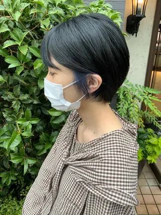 ショート 韓国風ヘア♡ runaのヘアスタイル