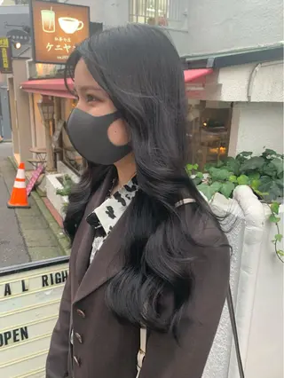 ロング カラー ヘアアレンジ SALOWIN原宿ash店所属・理想のハイトーンへ 🌙サイダサキのヘアスタイル