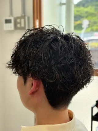 パーマ メンズ Snalyメンズ特化 スエハラのヘアスタイル