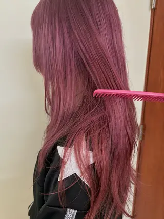 カラー nappe🐏 栄／矢場町のヘアスタイル