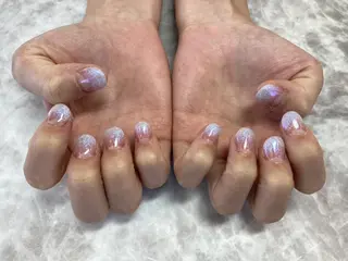 ネイル ネイルリボン 受付スタッフのマツエク・マツパデザイン