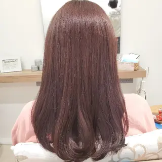 ロング カラー えんどう みほのヘアスタイル